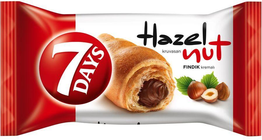 7 DAYS KRUVASAN CROISSANT FINDK.KREMA 60 GR
