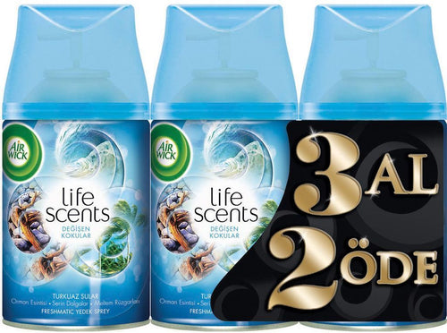 AIR WICK FRESHM.YED.TURQUAZ SU 3 AL 2 ODE